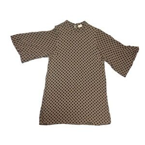 h&m brown crochet dress Claudia Crochet Midi Dress CHOCOLATE BROWN / XS